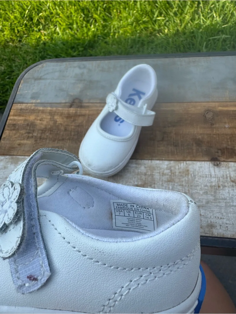 Keds simple white
